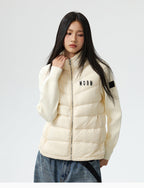 MEDM Shoulder Patchwork Lightweight Down Jacket