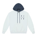 MEDM Layered Look Color Block Hoodie
