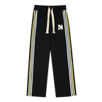 MEDM Side Stripe Four-Bar Drawstring Baggy Sweatpants