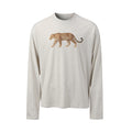 NOVACAM Leopard Digital Print Long Sleeve Tee