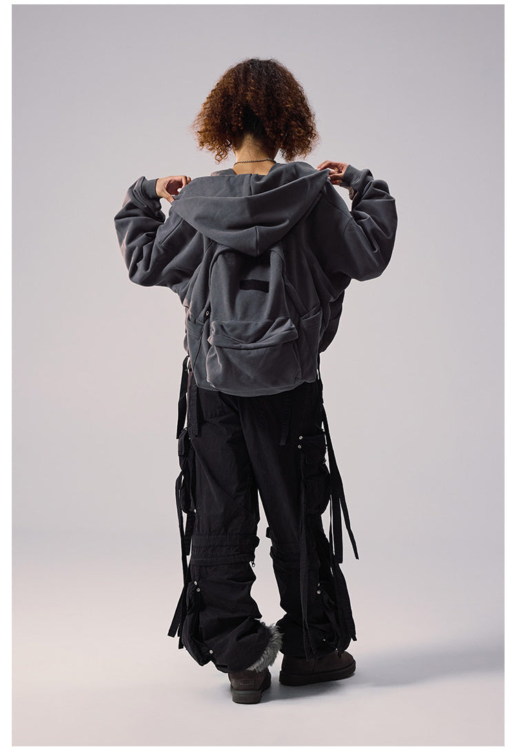 Remedy Backpack Design Zip Up Hoodie