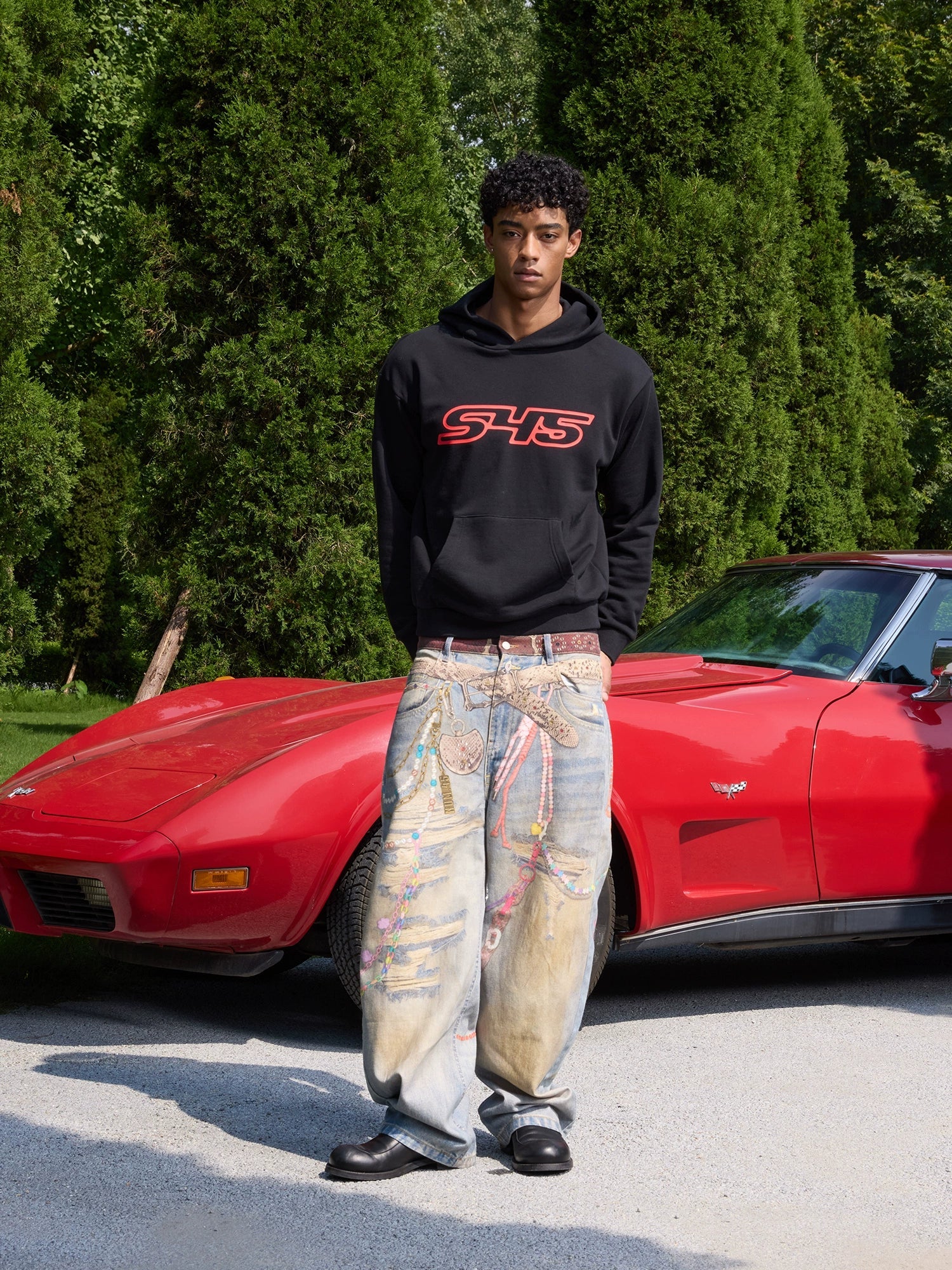 S45 3D Printed Baggy Jeans
