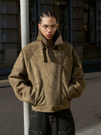 STEEPC Suede Shearling Jacket