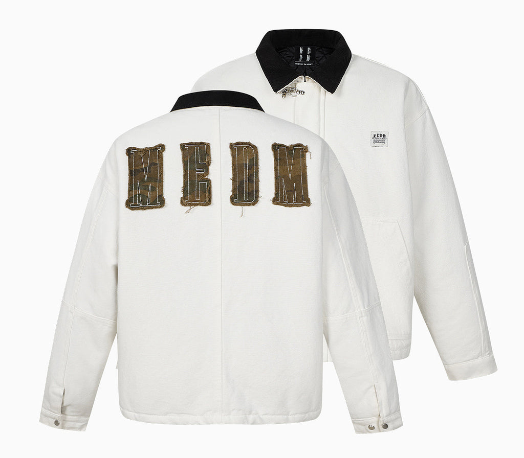 MEDM Camouflage Logo Patch Detroit Jacket