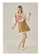 EMPTY REFERENCE Spring Flower Short Sleeve Shirt