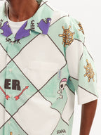 EMPTY REFERENCE Shark Short Sleeve Shirt