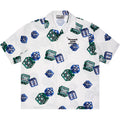 Harsh and Cruel 3D Dice Print Cuban Shirt