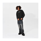 KARMANISTIC Standard Logo Washed Distressed Long Sleeve Tee