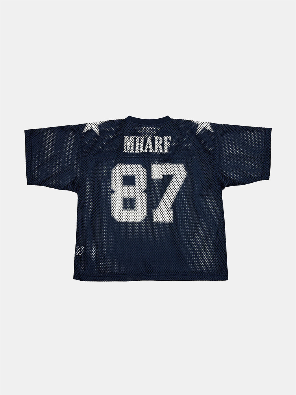 MHARF 87 Star Logo Vintage Mesh Uniform Hockey Jersey