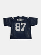 MHARF 87 Star Logo Vintage Mesh Uniform Hockey Jersey