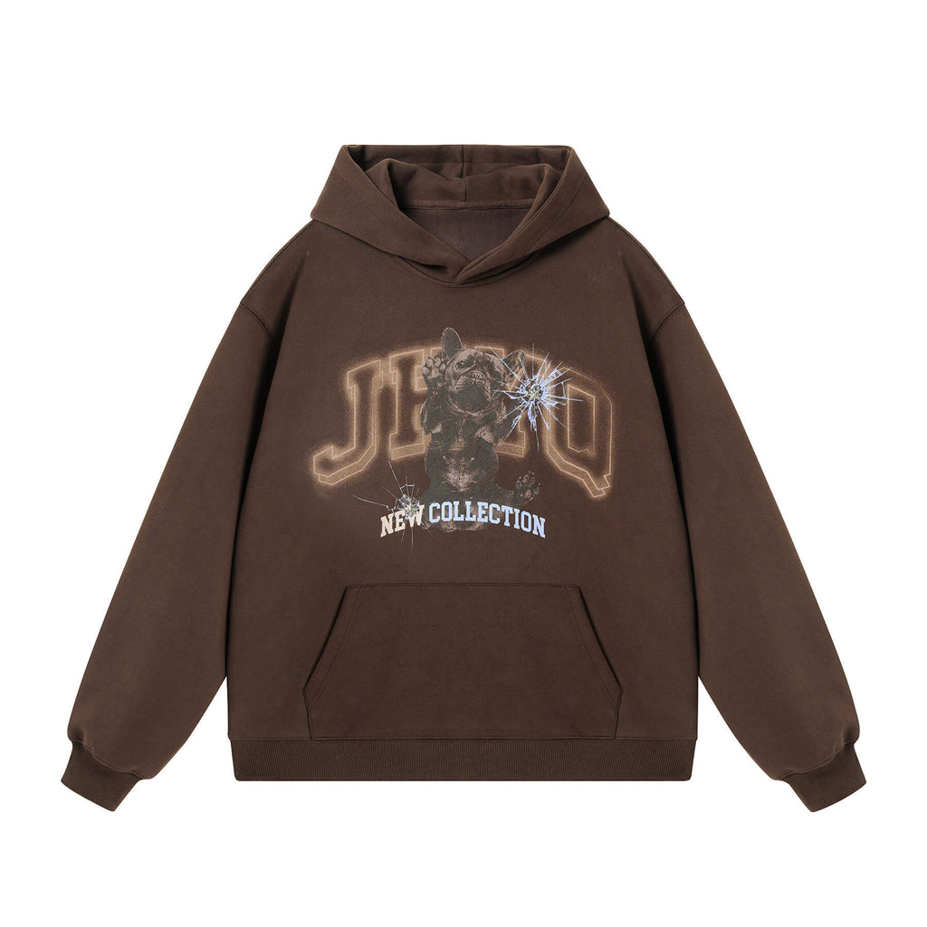 JHYQ French Bulldog Graphic Hoodie