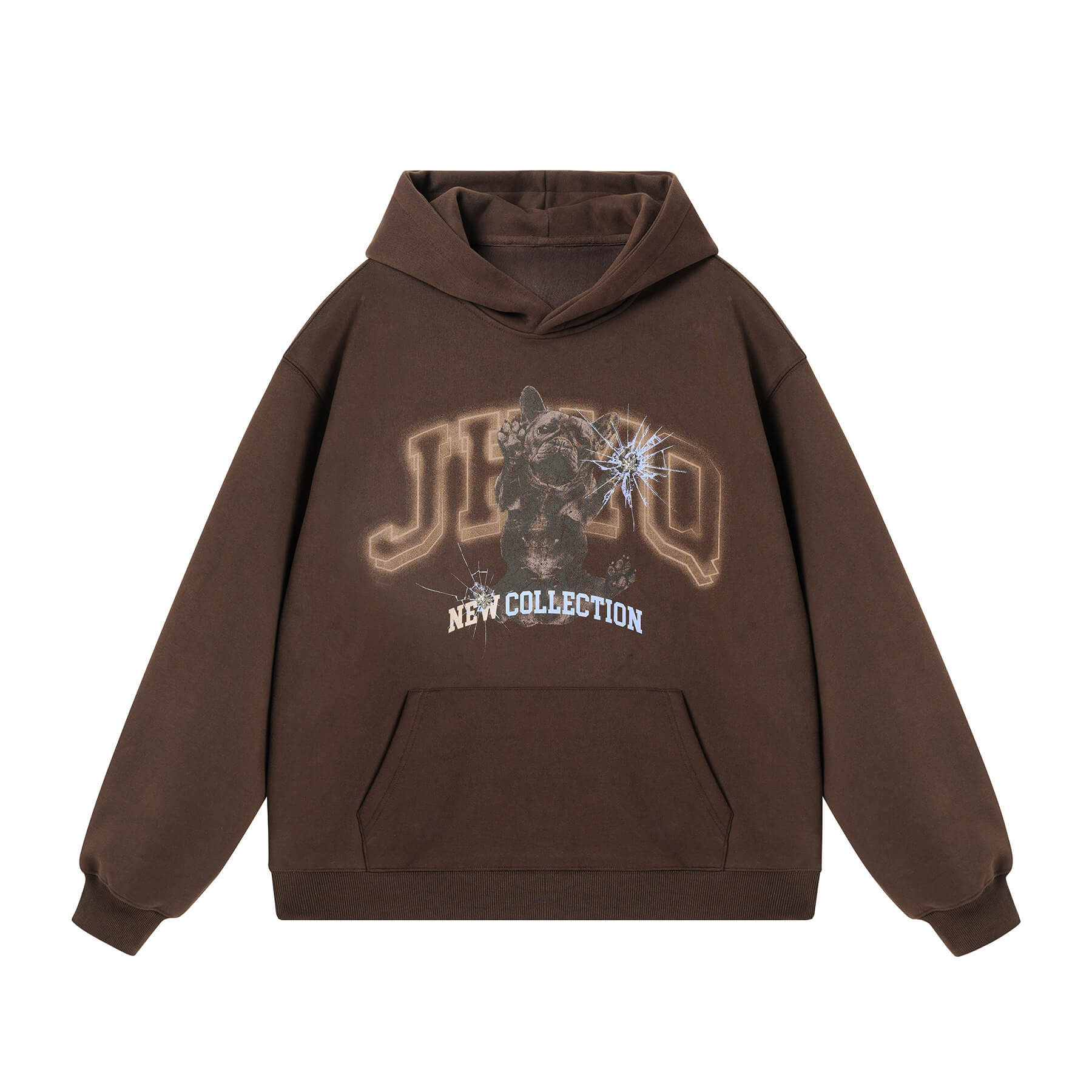 JHYQ French Bulldog Graphic Hoodie