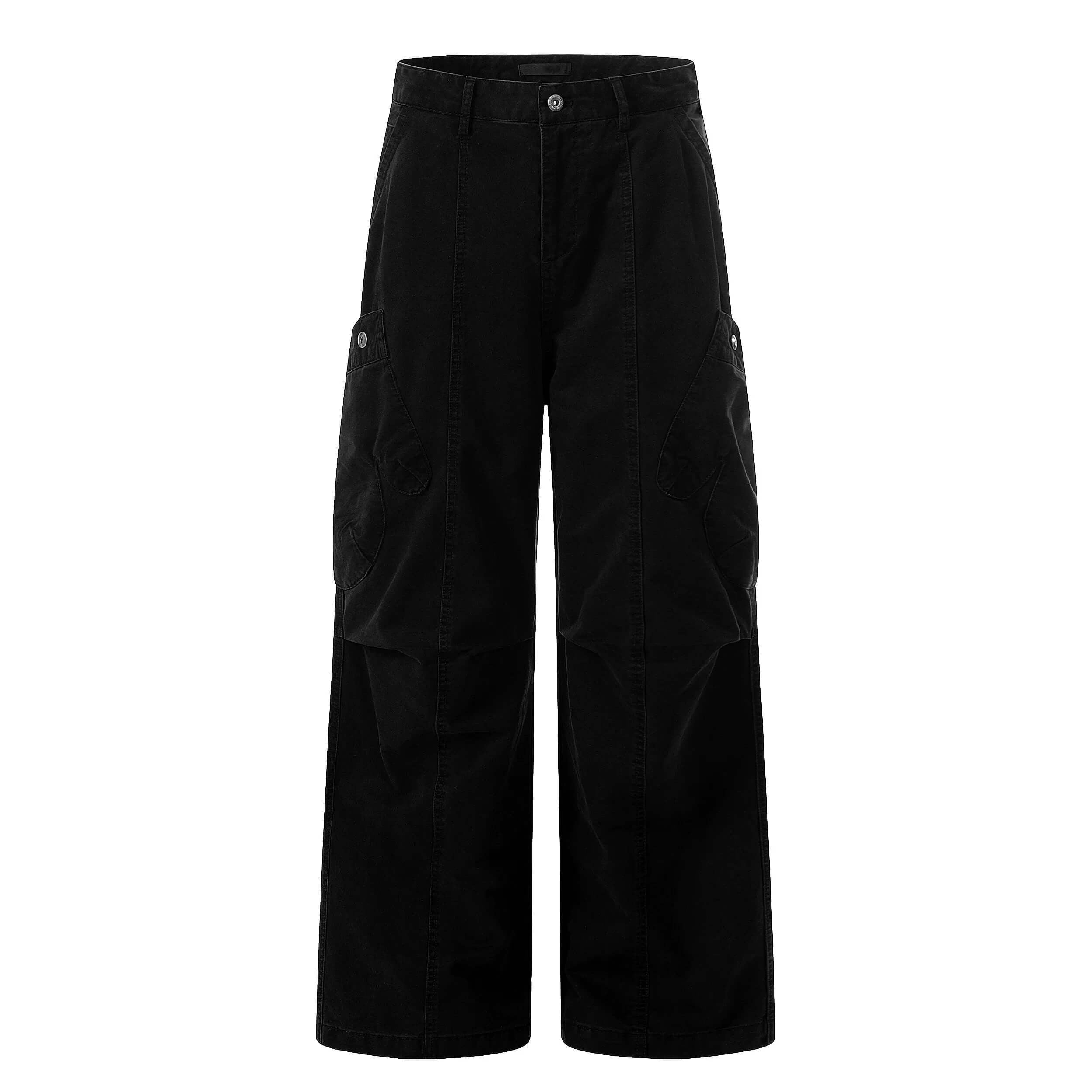 F3F Select Black Utility Baggy Cargo Pants