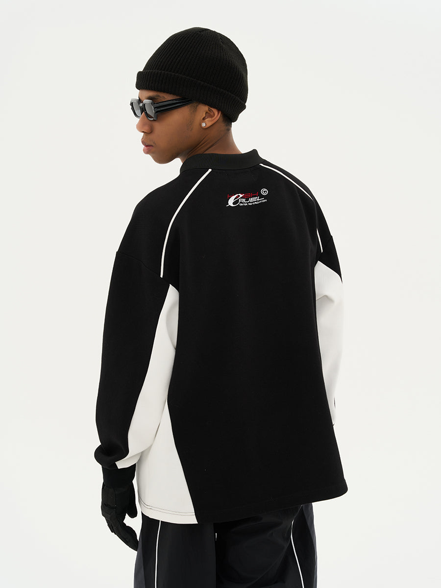 Harsh and Cruel Football Logo Jersey Sweater