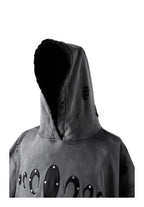 KARMANISTIC Distressed Washed Rivets Hoodie