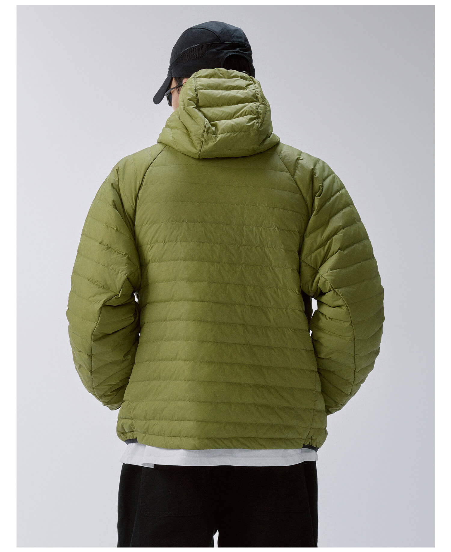 F2CE Lightweight Hooded Outdoor Down Jacket
