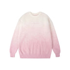 1807 Gradient Faux Mink Fur Knit Sweater