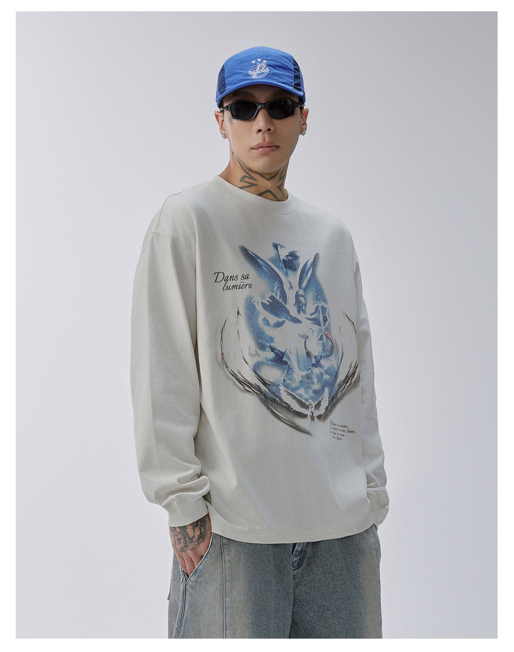 F2CE Vintage Print Long Sleeve Tee