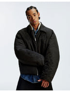 MEDM Floral Embroidered Puffer Jacket
