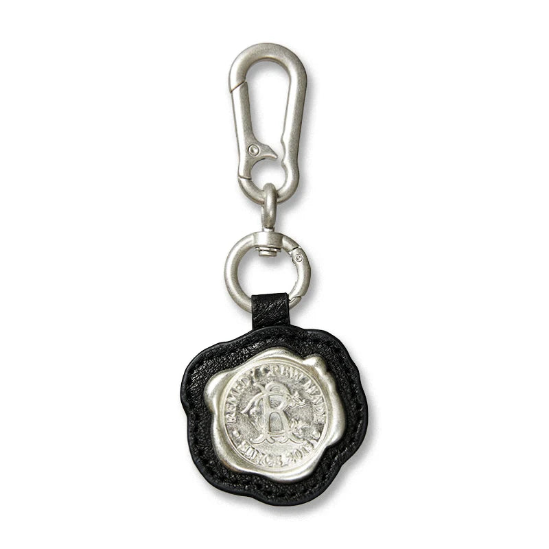 Remedy Metal Wax Seal Keychain Charm