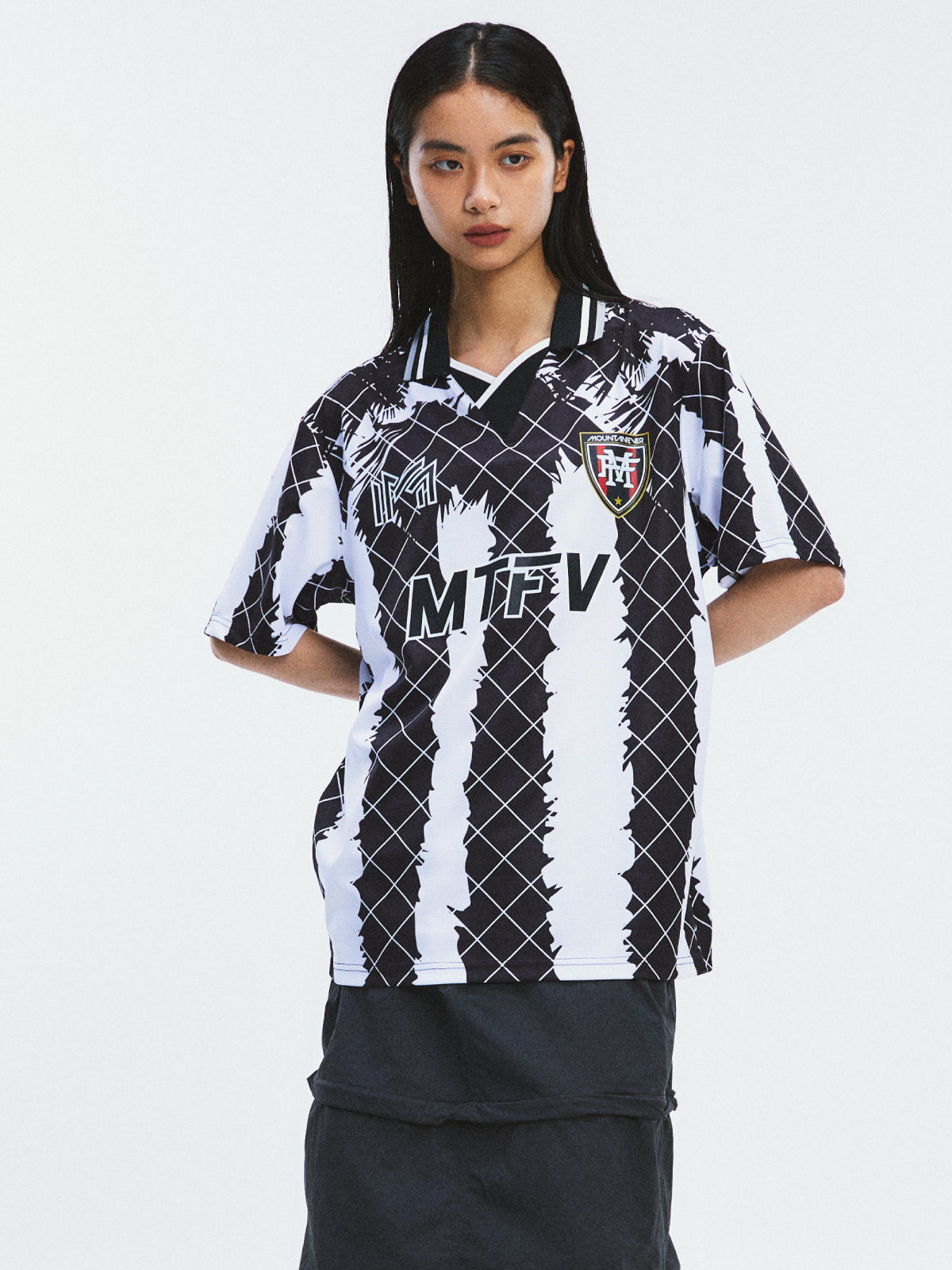 MOUNTAINFEVER Coconut Stripe Soccer Jersey Polo