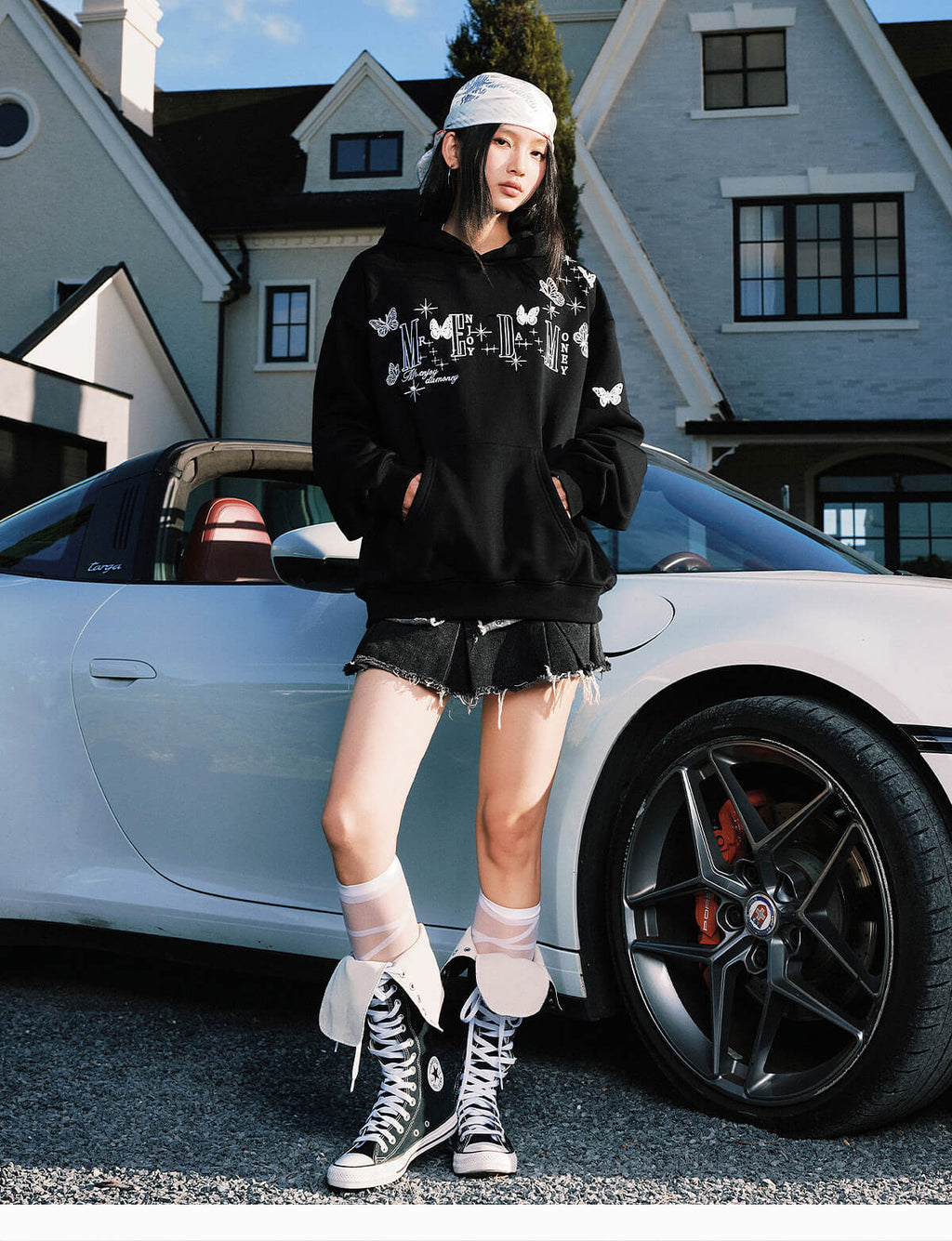 MEDM 3D Butterfly Logo Hoodie