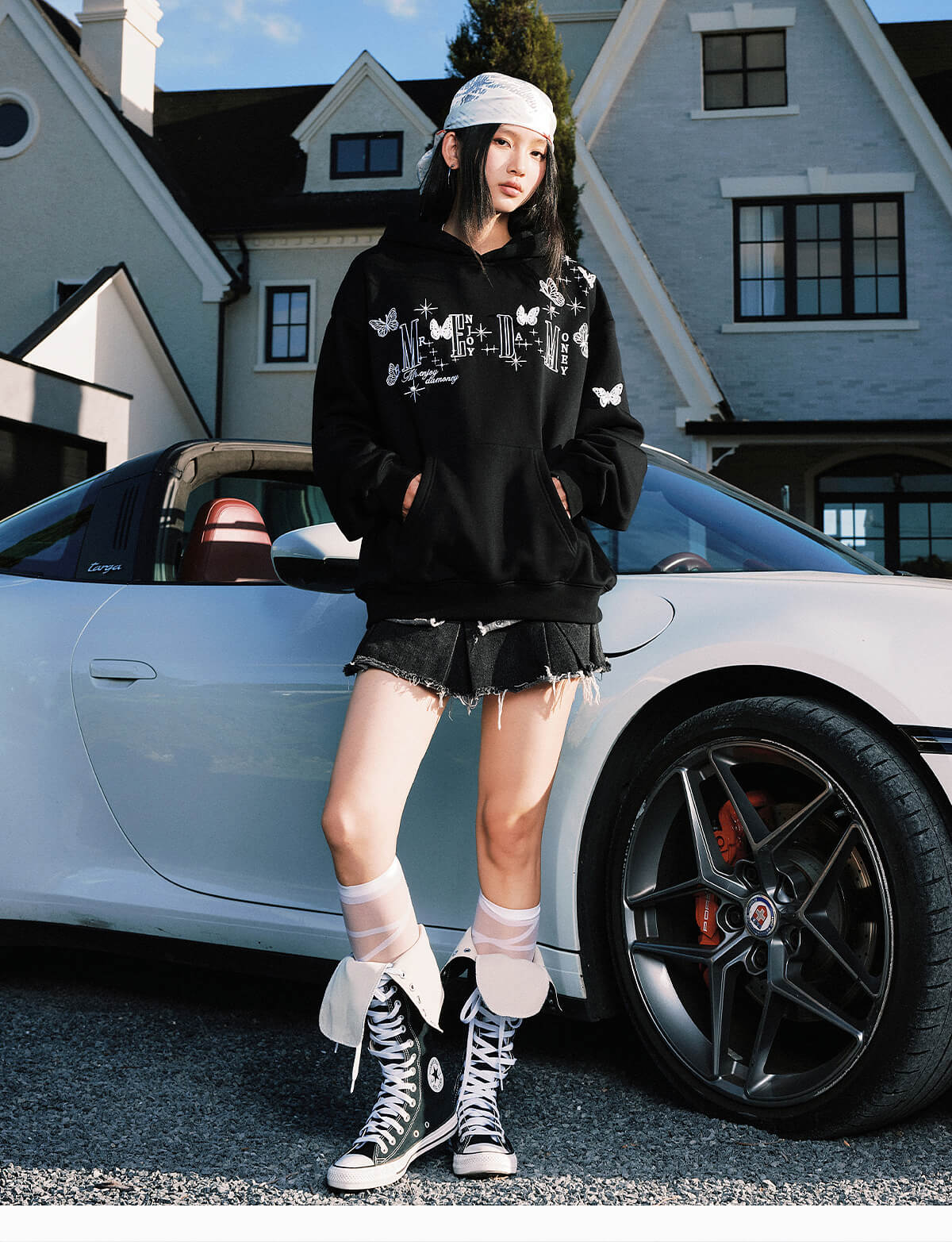 MEDM 3D Butterfly Logo Hoodie