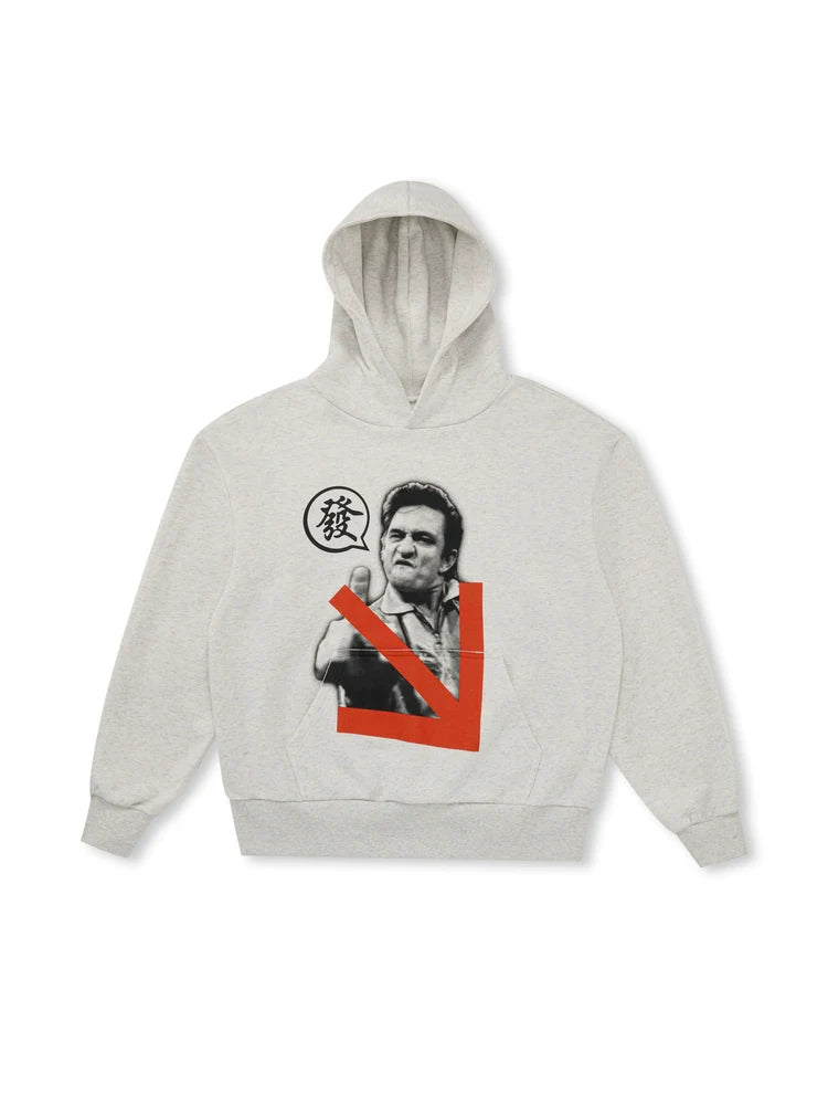 EVILKNIGHT(EK) Photo Graffiti Print Hoodie
