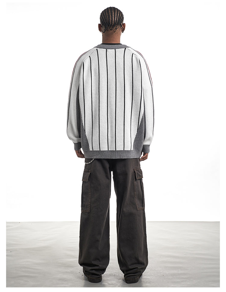 F3F Select Soccer Club Design V-neck Knit Sweater