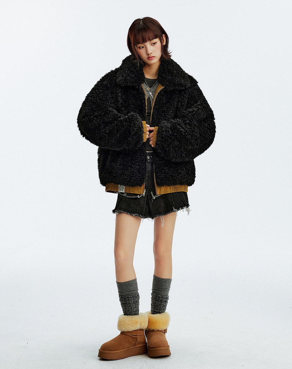 MEDM Reversible Sherpa Flight Jacket