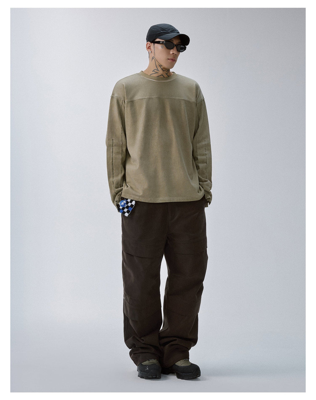 F2CE Dirty Dye Functional Long Sleeve Tee