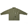 PRBLMS Plaid Patch Pocket  Long Sleeved Shirt