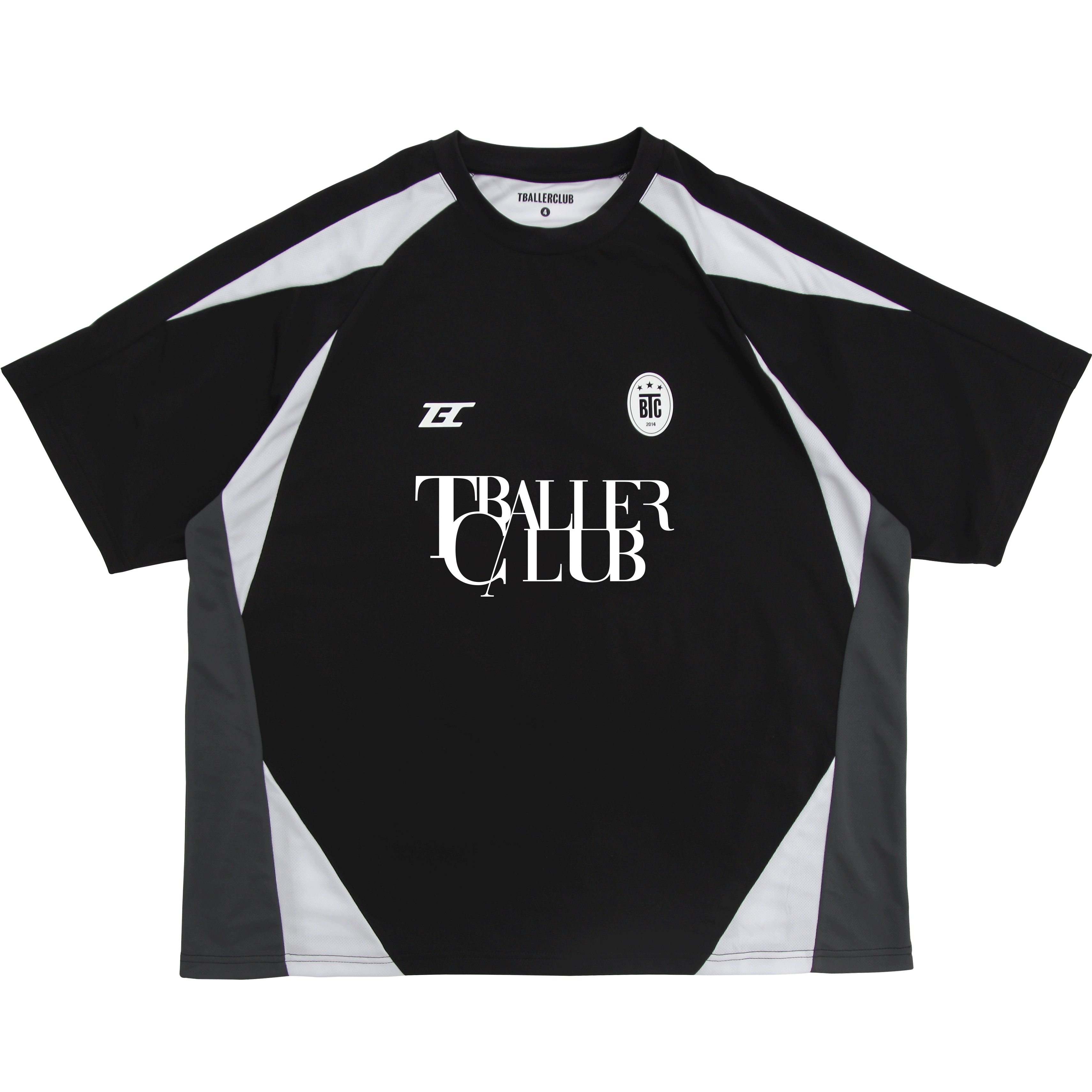 TBALLER Mesh Patchwork Color Blocking Soccer Jersey