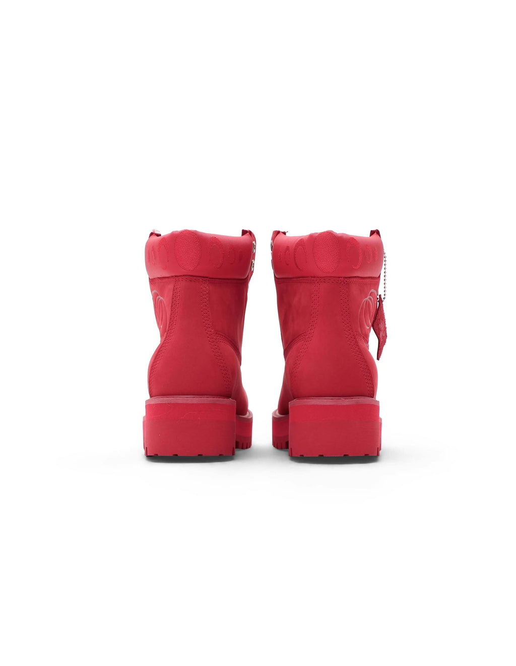 KARMANISTIC Nubuck Leather Embroidered Work Boots