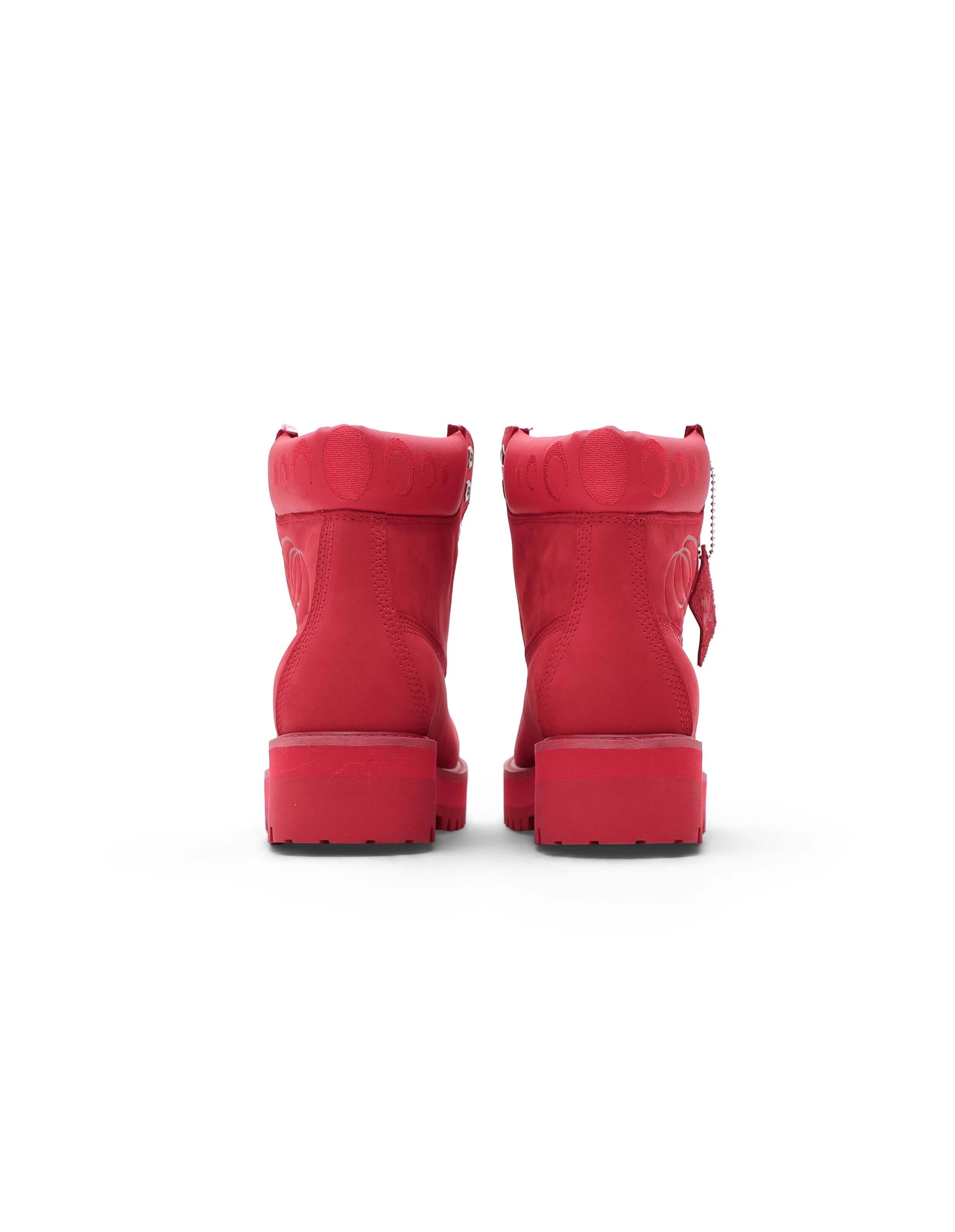 KARMANISTIC Nubuck Leather Embroidered Work Boots