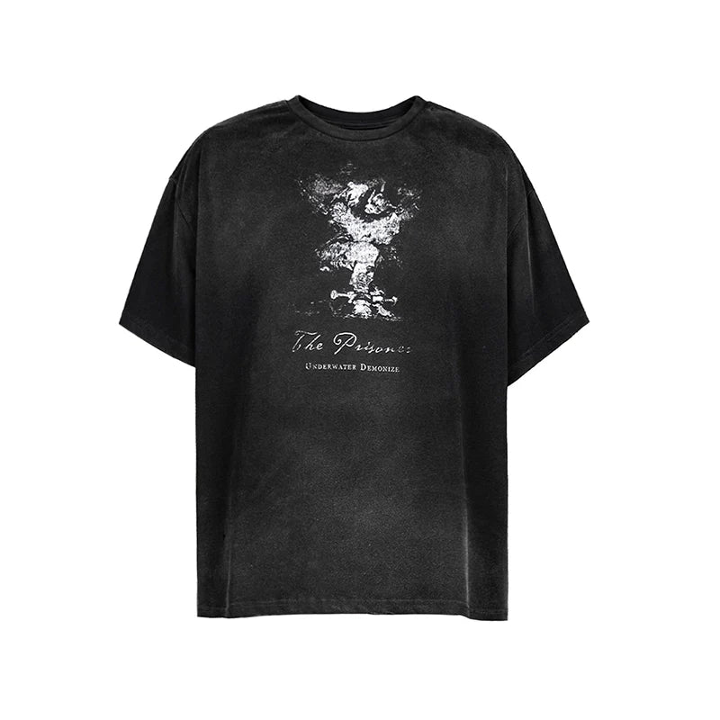 UNDERWATER The Prisoner Washed Distressed Tee