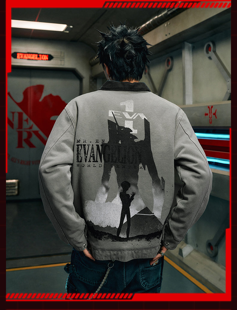 MEDM x EVA Unit-01, Unit-02 Washed Detroit Jacket