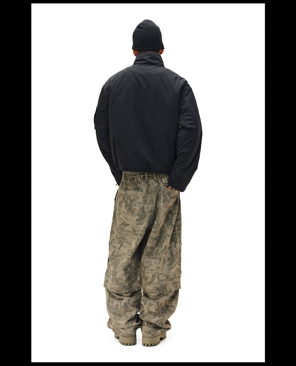 NOVACAM Windproof Puffer Short Jacket
