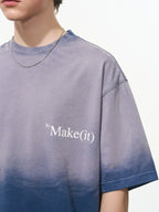Harsh and Cruel Gradient Washed Logo Tee