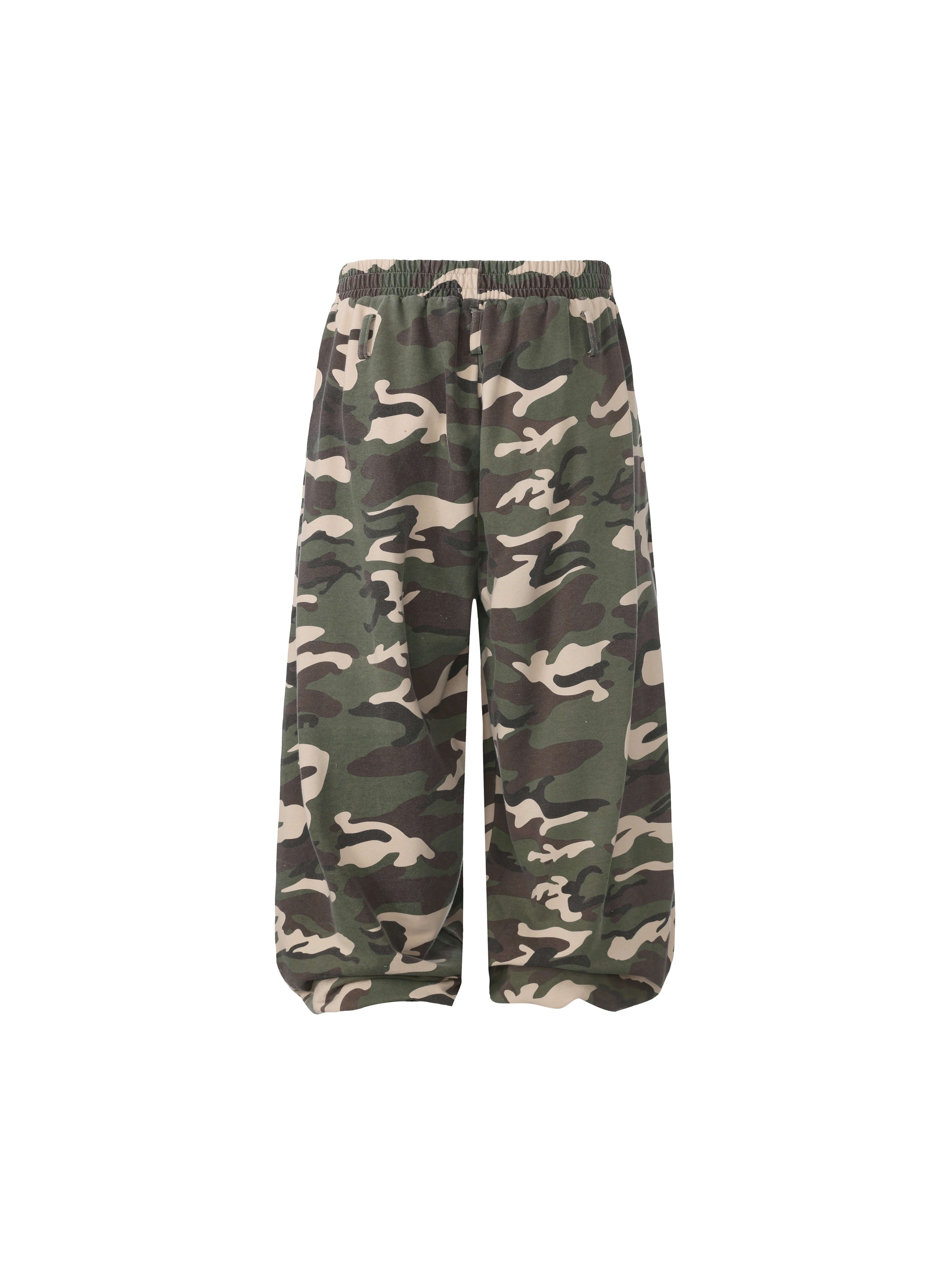 LIBERAFIT Camo Washed Sweatpants