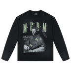 MEDM Clown Oil Painting Long Sleeve Tee