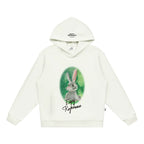 EMPTY REFERENCE Watercolor Rabbit Print Hoodie