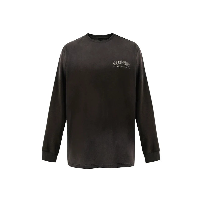 1807 Dice Old Print Aged Long Sleeve Tee