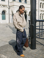 STEEPC Plaid Short Jacket