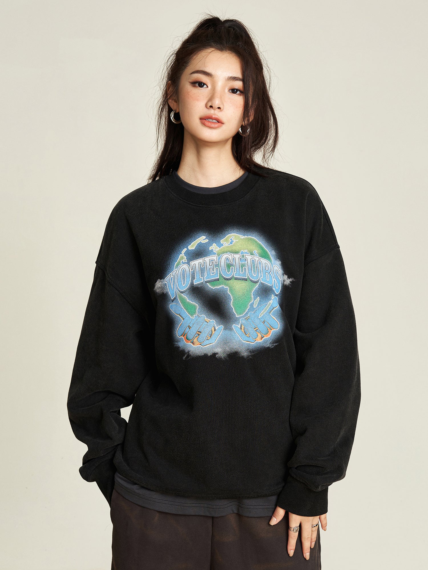 VOTE Earth Vintage Sweatshirt