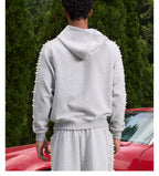 S45 Pearl Line Zip Up Hoodie