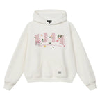 MEDM Mini Patchwork Floral Embroidered Hoodie