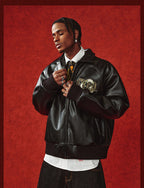 MEDM Year of the Snake Limited Edition Leather Jacket