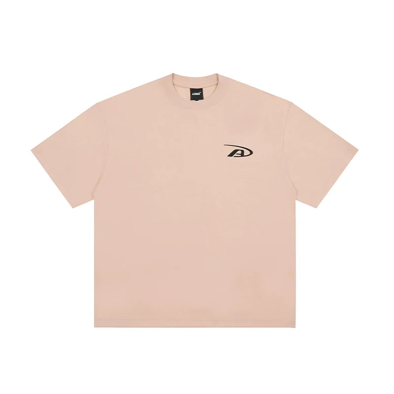 Achock Heavyweight Basic Logo Print Tee