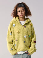 Remedy Sherpa Fleece Half Zip Hoodie